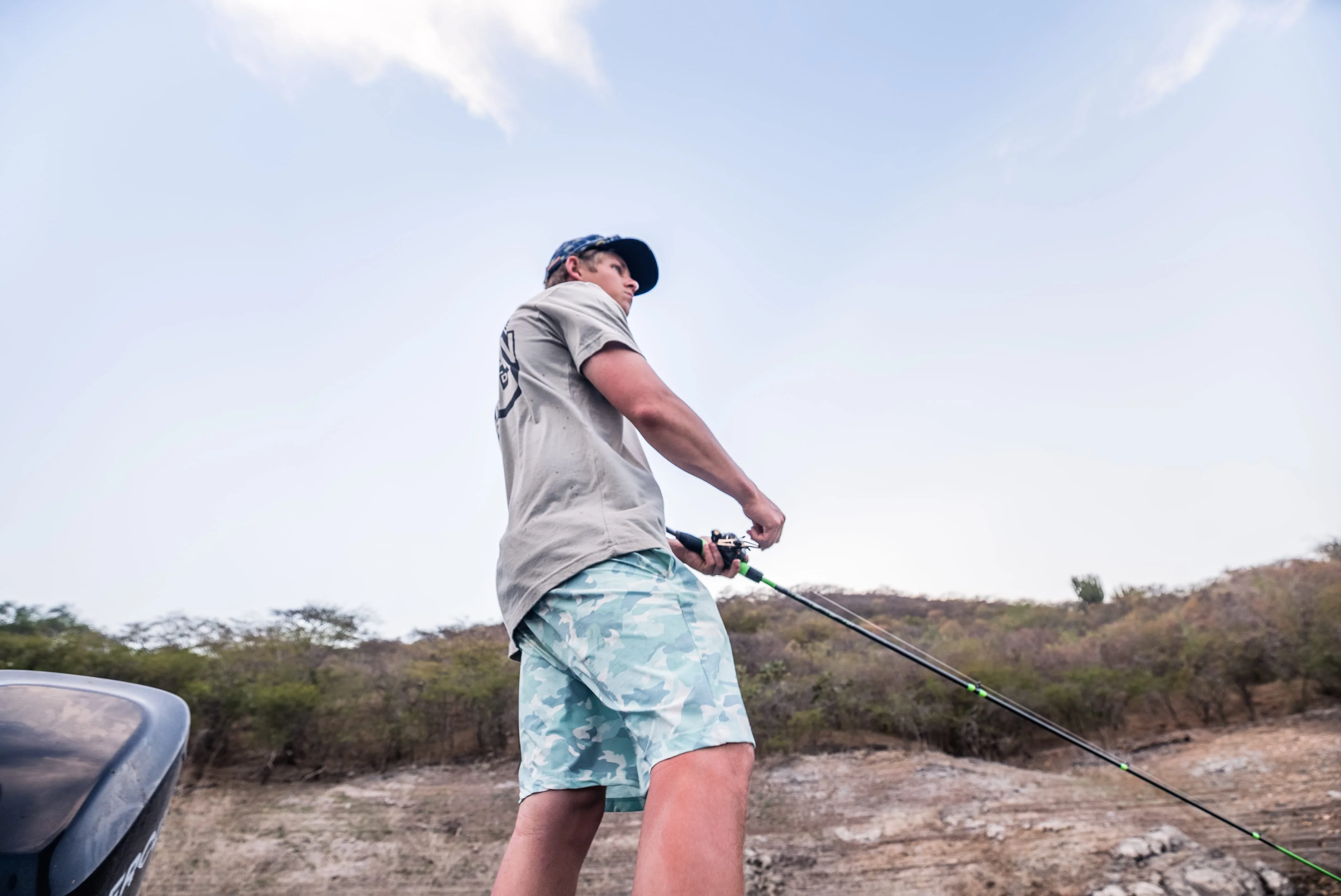 Aqua Bait Camo (More Than Just) Boat Shorts - Image 5