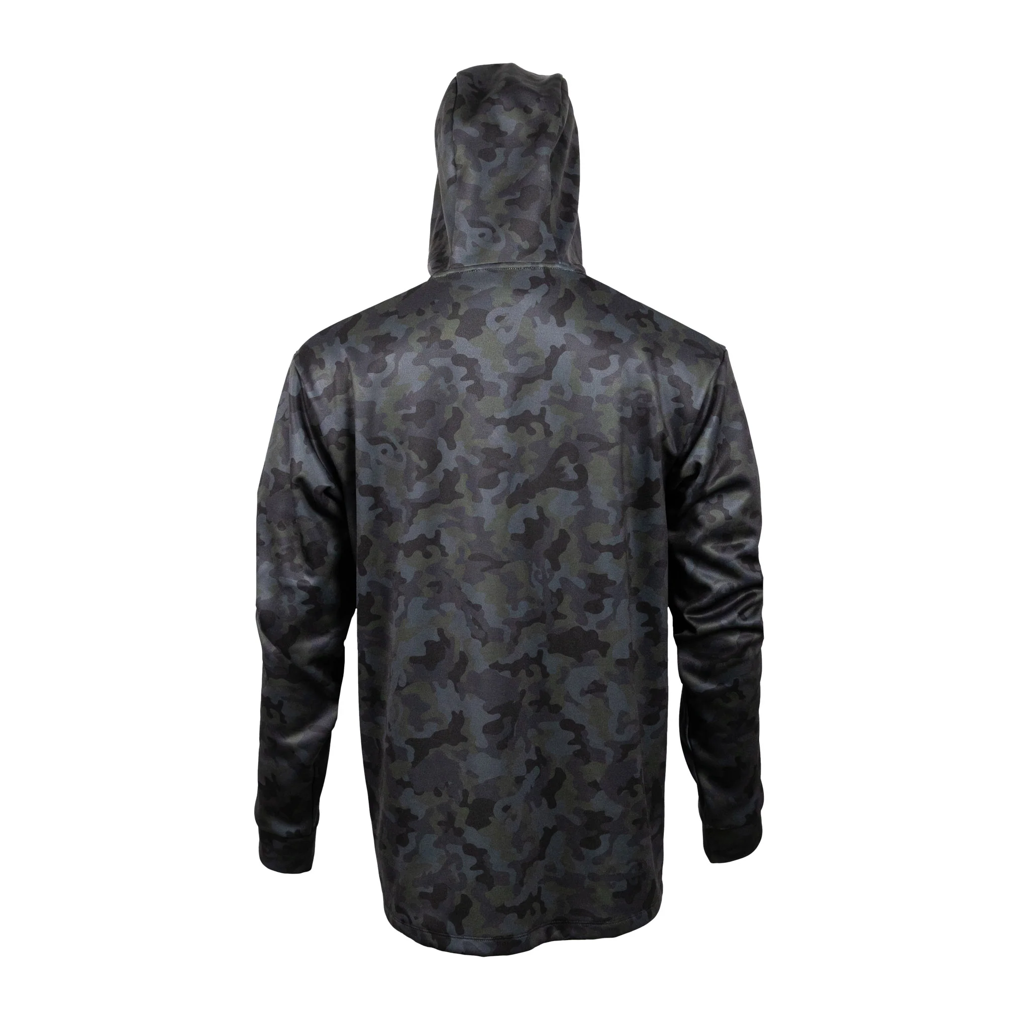 Blackout Bassin' Camo Zip Hoodie - Image 3