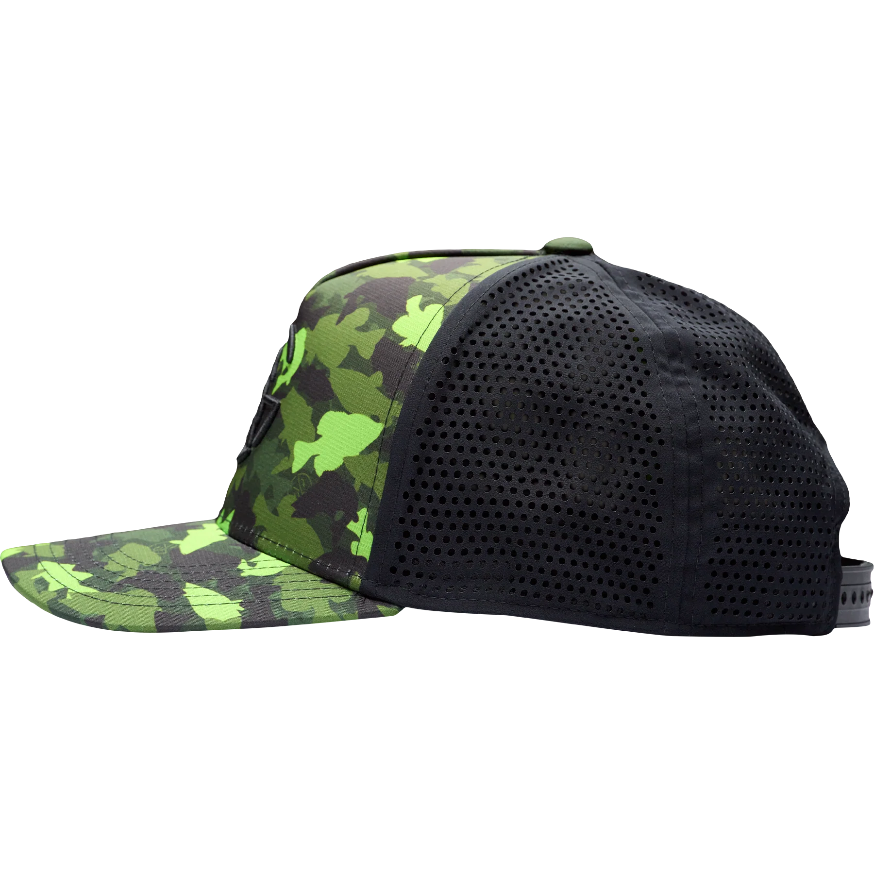 Googan Fish Camo Perforated Snapback - Image 3