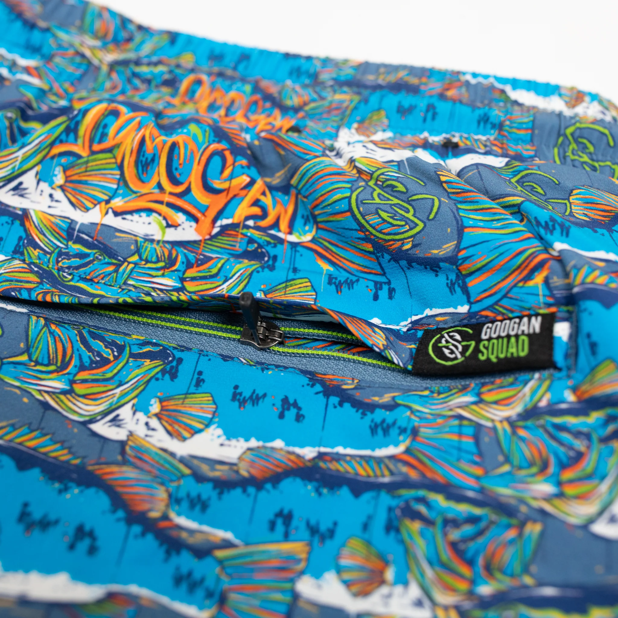 Grafitti Fish (More Than Just) Boat Shorts - Image 4