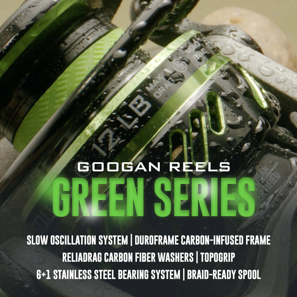 Green Series 2500 Spinning Reel - Image 8