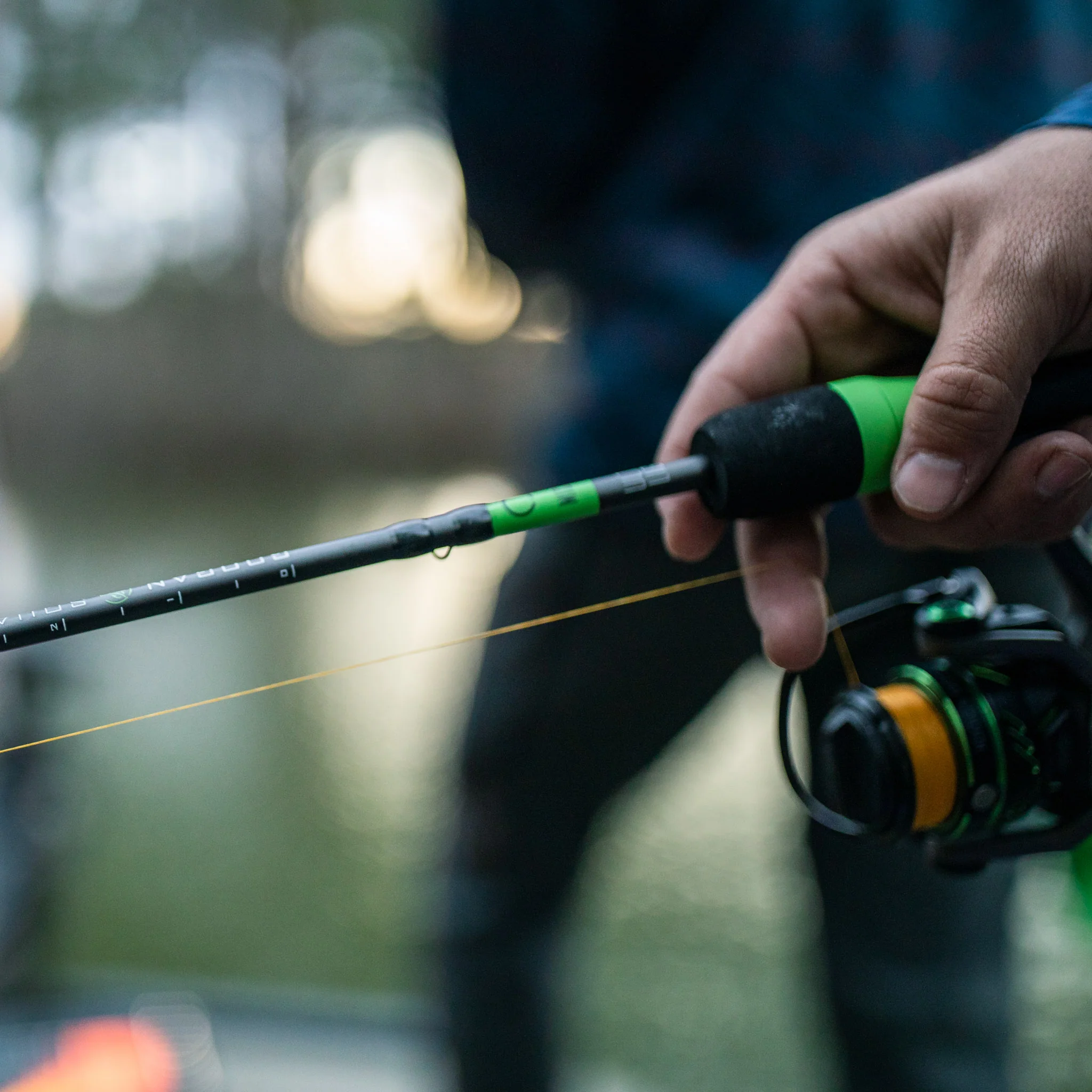 Green Series Micro Light Spinning Rod 2 Piece - Image 13
