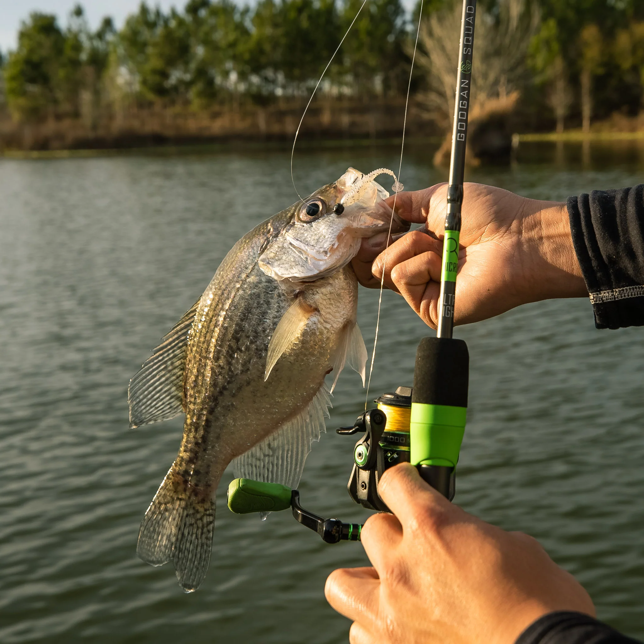 Green Series Micro Light Spinning Rod 2 Piece - Image 14