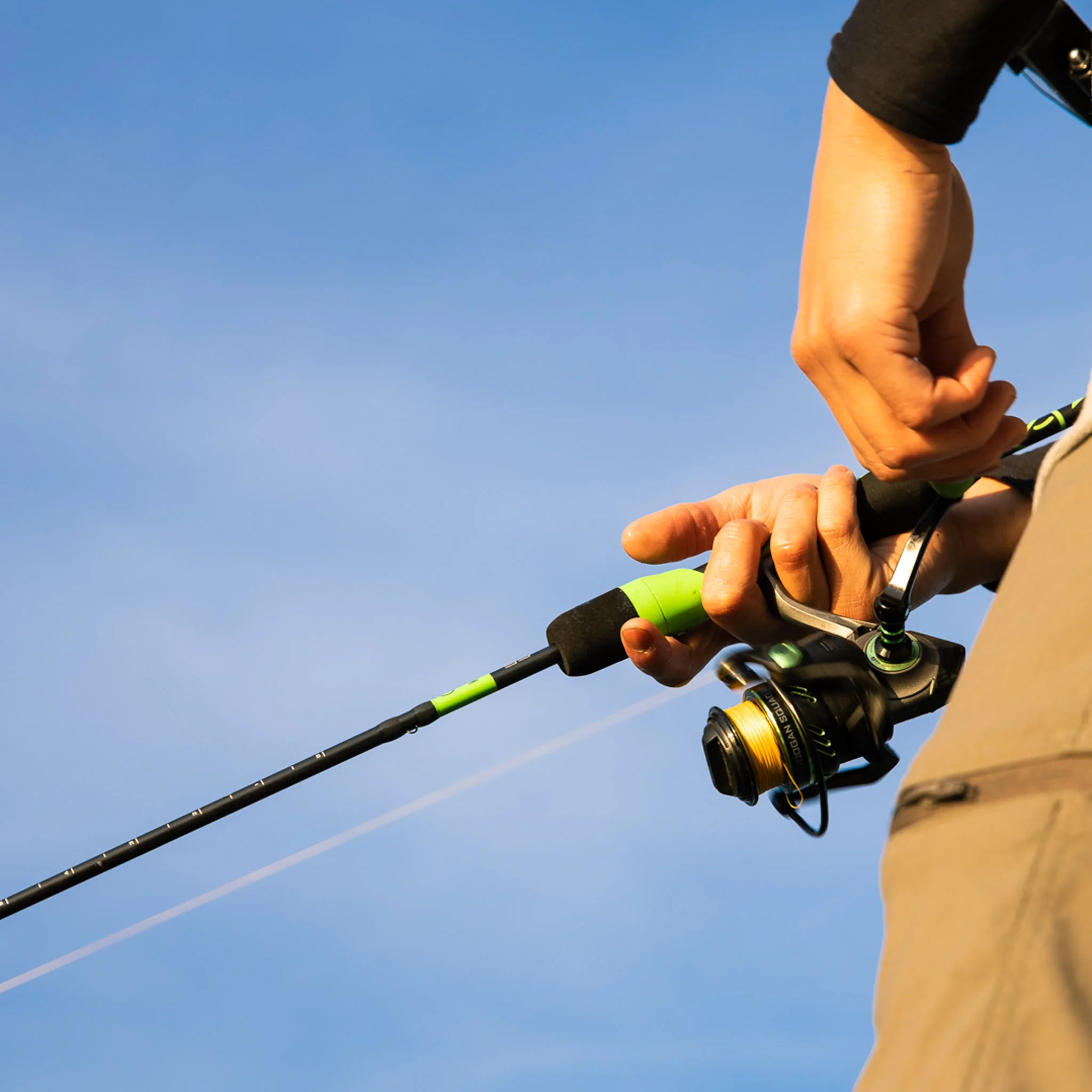 Green Series Micro Light Spinning Rod 2 Piece - Image 15