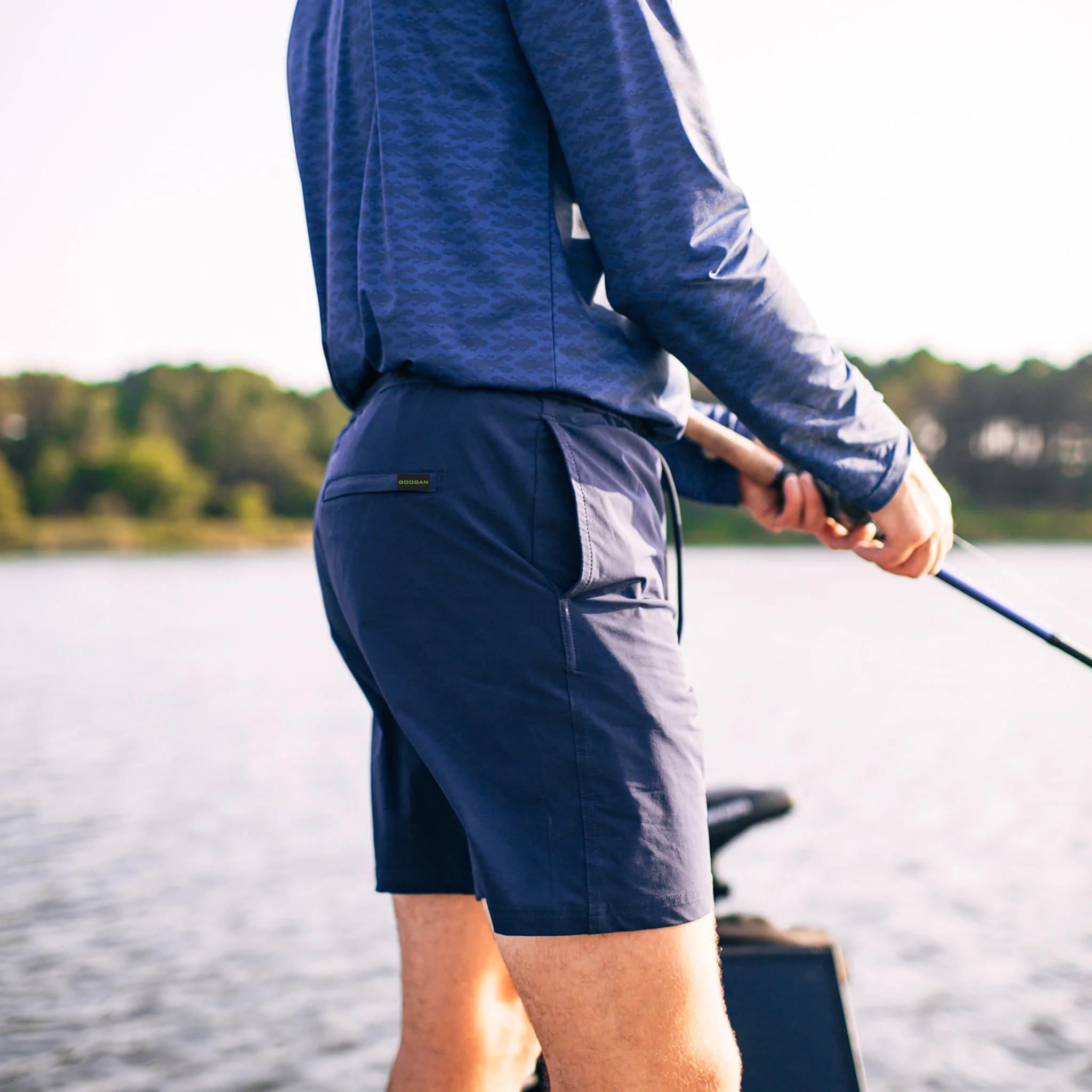 Deep Blue (More Than Just) Boat Shorts - Image 5
