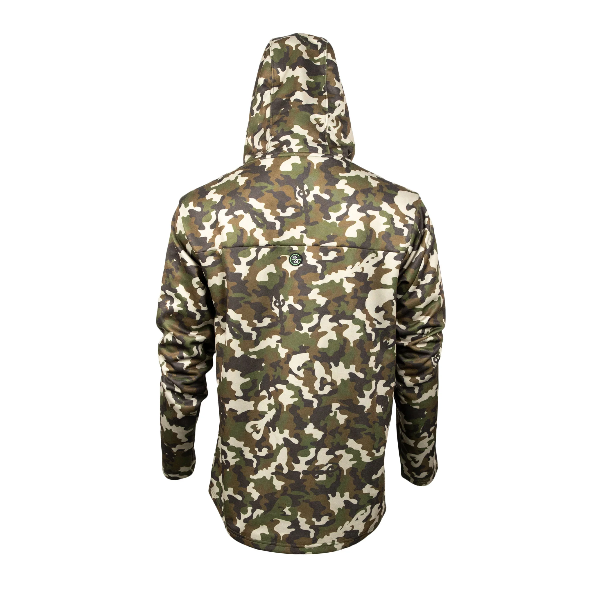 Woodland Bassin' Camo Hoodie - Image 3